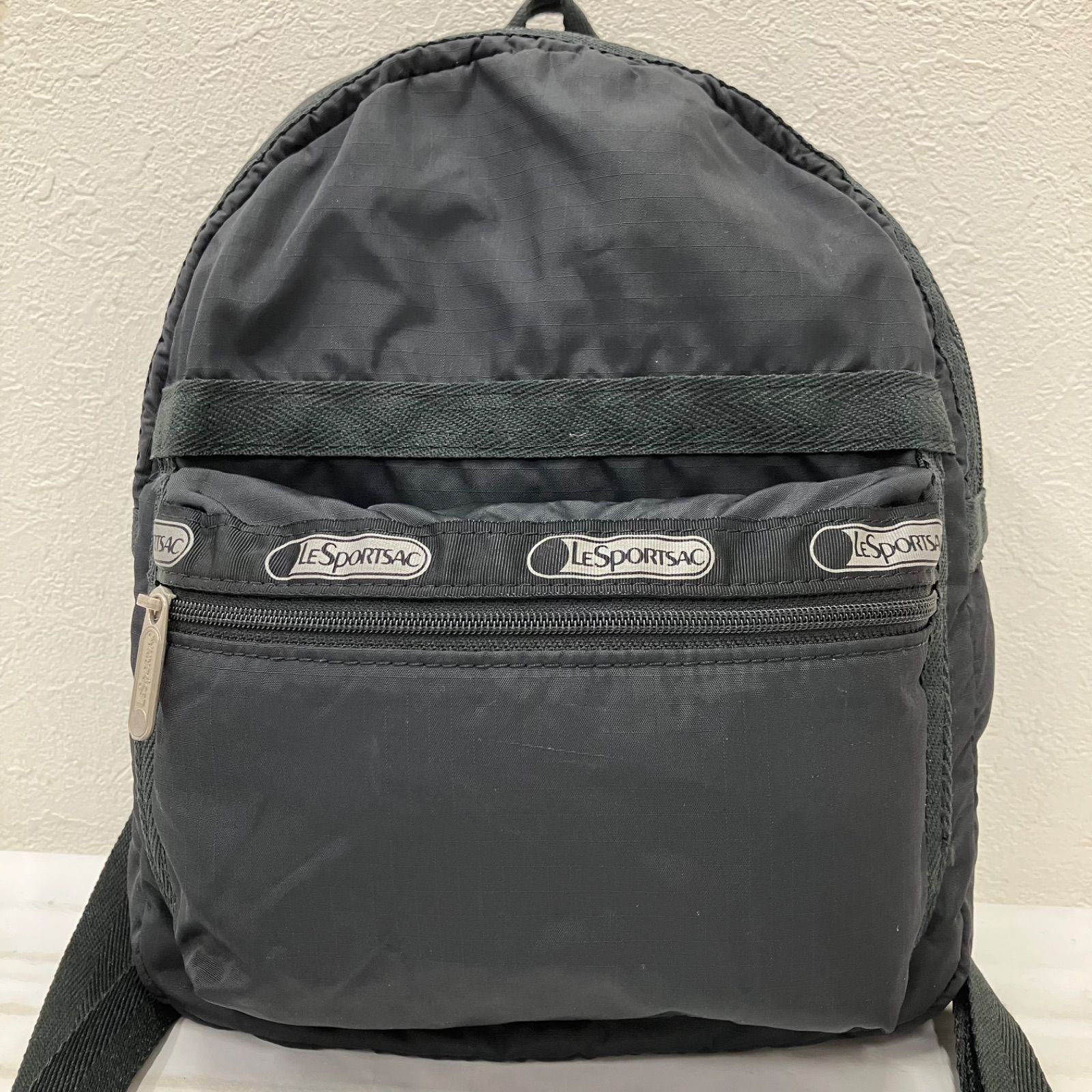 2368 LeSportsac レスポートサック リュック バックパック ブラック系 