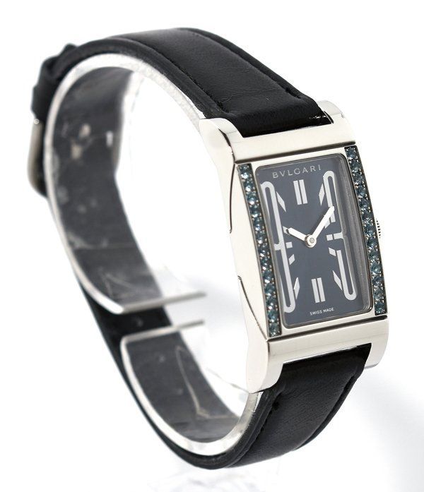 美品 BVLGARI ブルガリ レッタンゴロ RT39S ブルートパーズベゼル クォーツ レディース 美品 BVLGARI ブルガリ レッタンゴロ RT39S ブルートパーズベゼル クォーツ レディース
