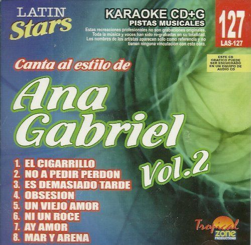 【CD】Karaoke: Ana Gabriel 2 - Latin Stars Karaoke