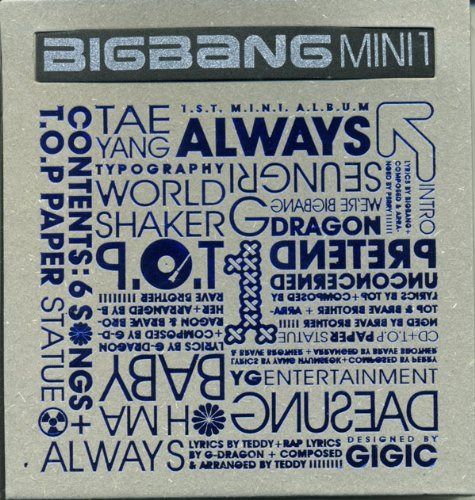 【CD】Big Bang 1st Mini Album - Always(韓国盤)