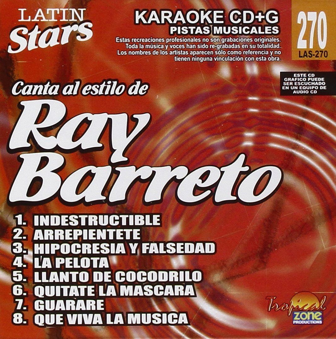 【CD】Karaoke Latin Stars