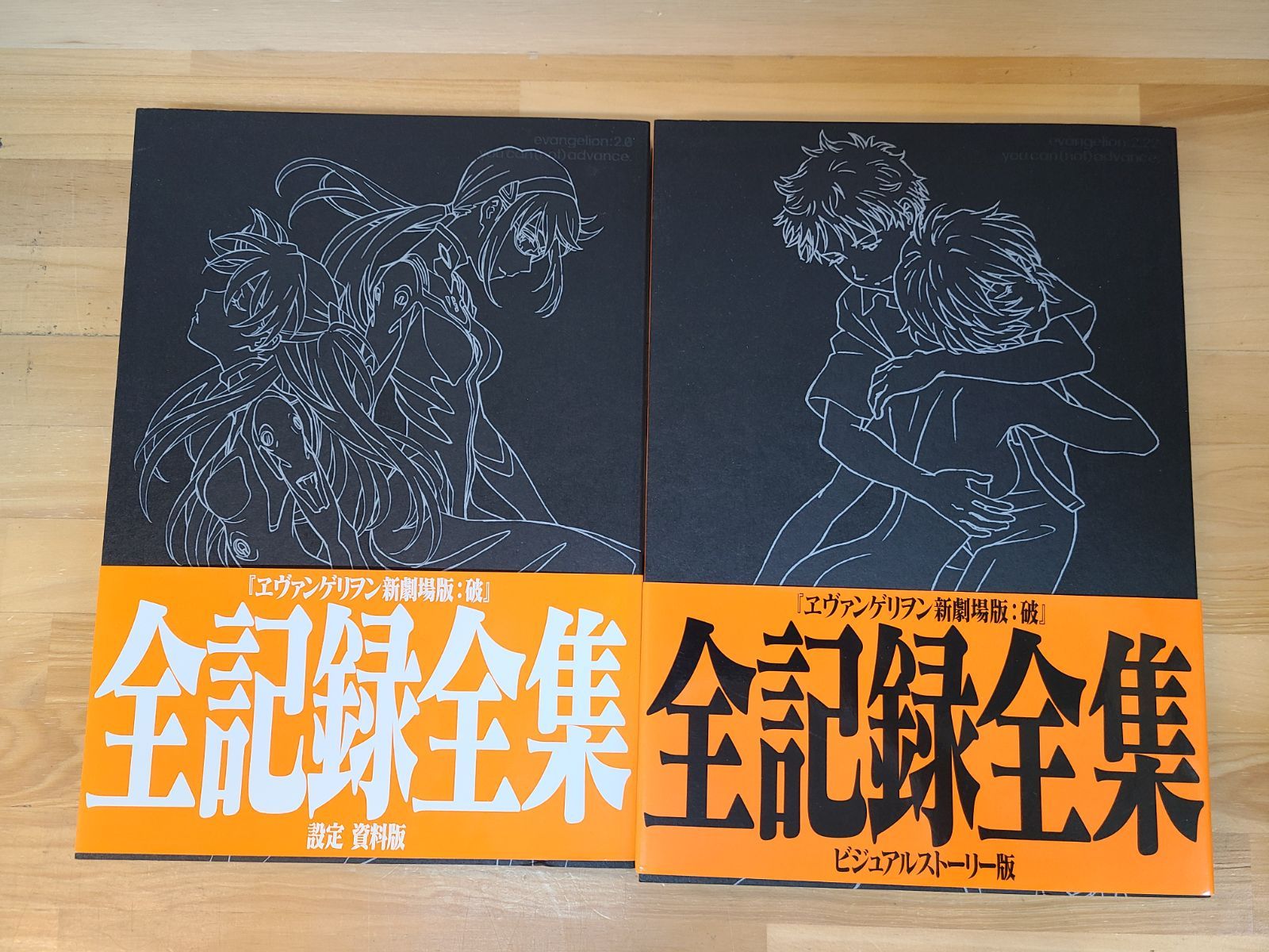 帯付 ヱヴァンゲリヲン新劇場版：破 全記録全集 計2冊セット 設定 資料