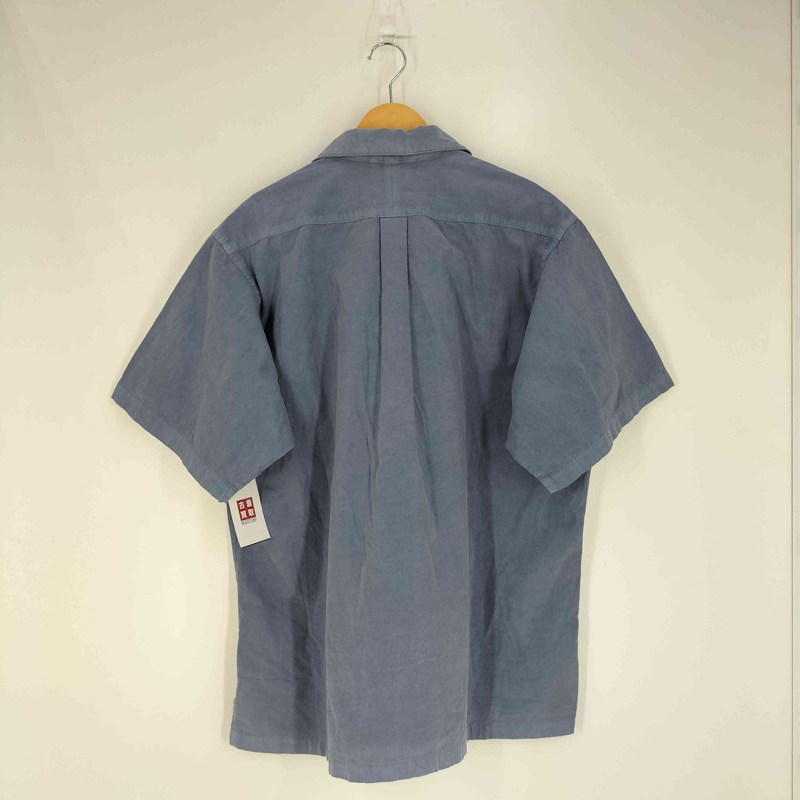 ディセンダント DESCENDANT 25SS S WIND OPEN COLLAR SS SHIRT PIGMENT