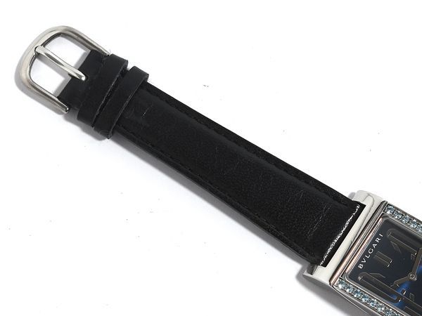 美品 BVLGARI ブルガリ レッタンゴロ RT39S ブルートパーズベゼル クォーツ レディース 美品 BVLGARI ブルガリ レッタンゴロ RT39S ブルートパーズベゼル クォーツ レディース