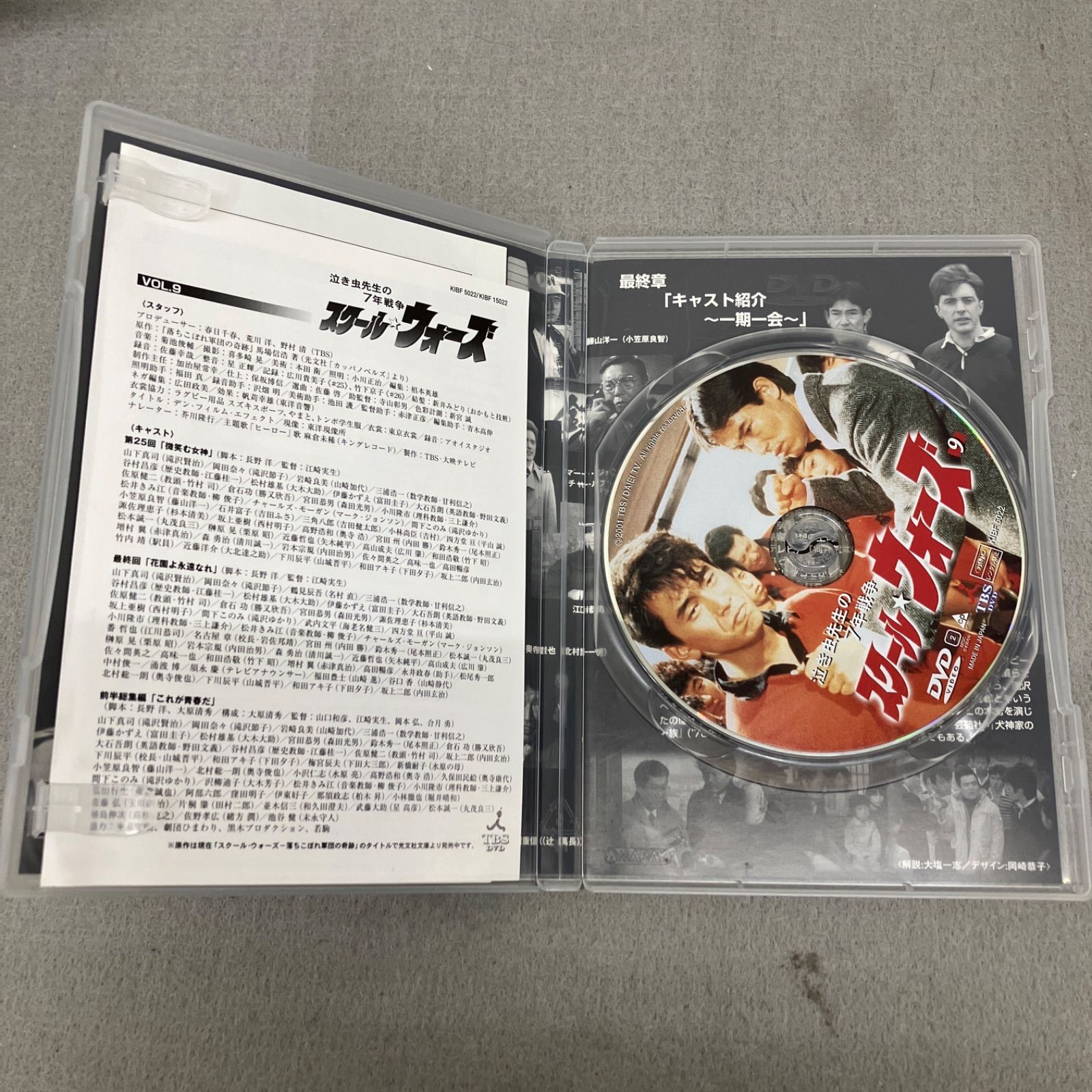 泣き虫先生の7年戦争 スクール ウォーズDVD全9巻セット PB5018 f011 