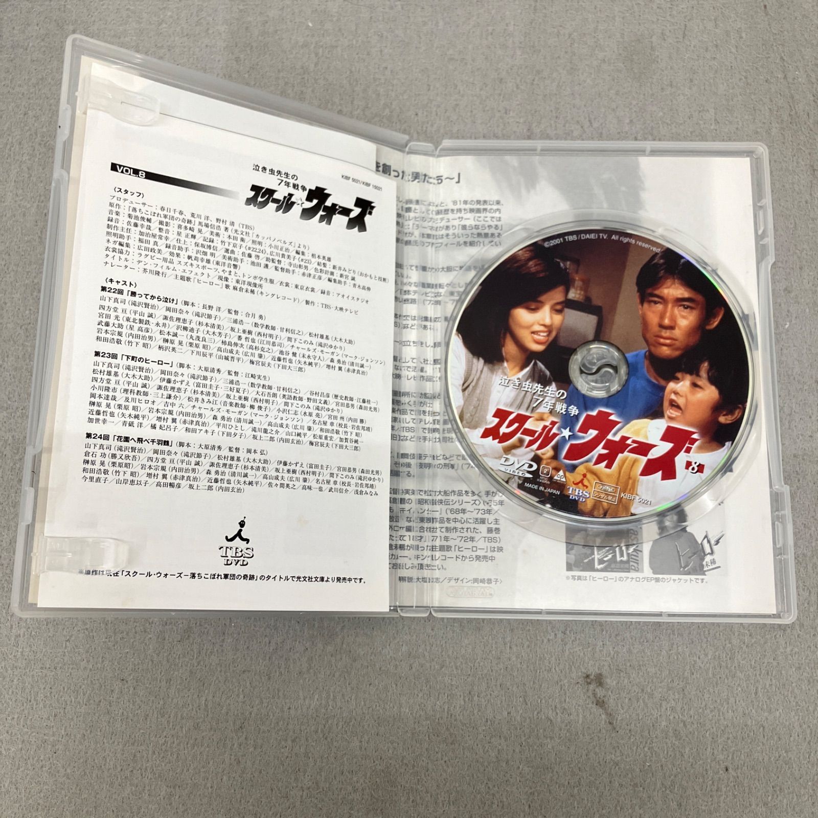 泣き虫先生の7年戦争 スクール ウォーズDVD全9巻セット PB5018 f011 