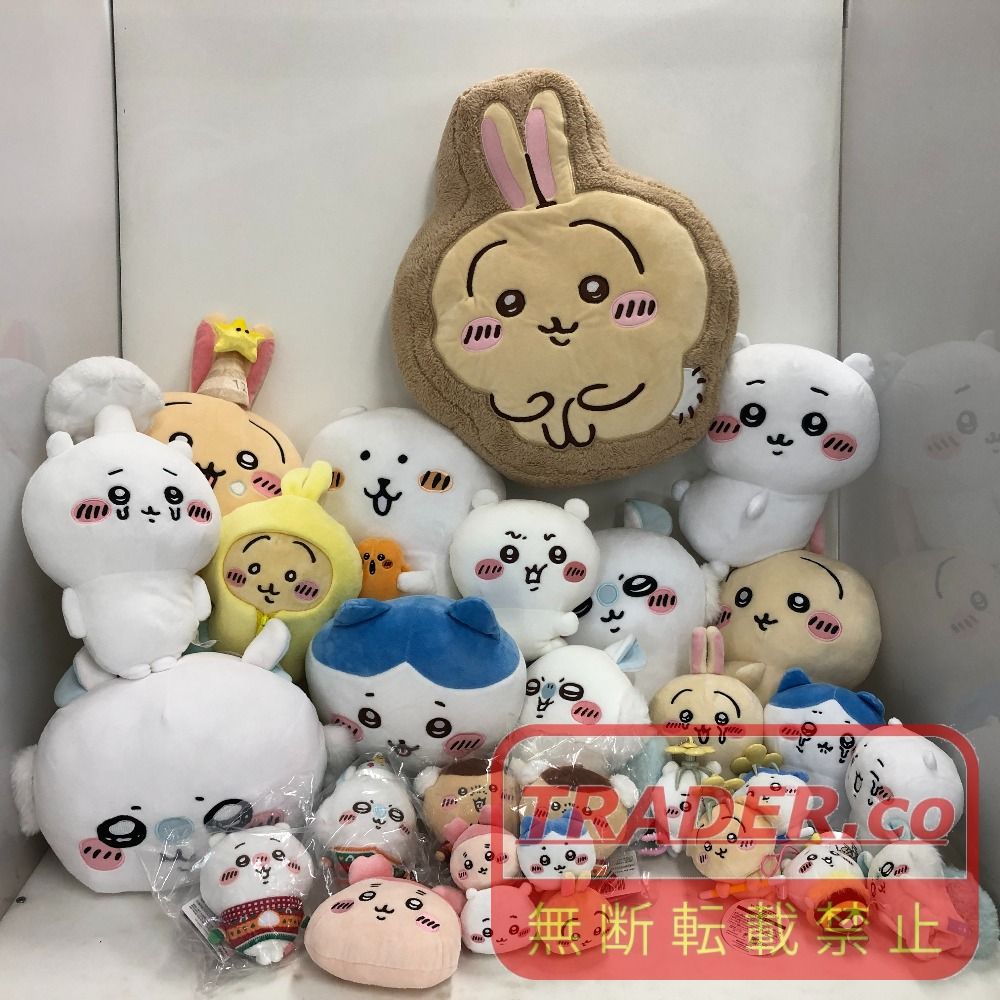 ちいかわ ぬいぐるみ グッズ まとめ売り 02w24958 ちいかわグッズまとめ売り 大量 20点以上 ぬいぐるみ