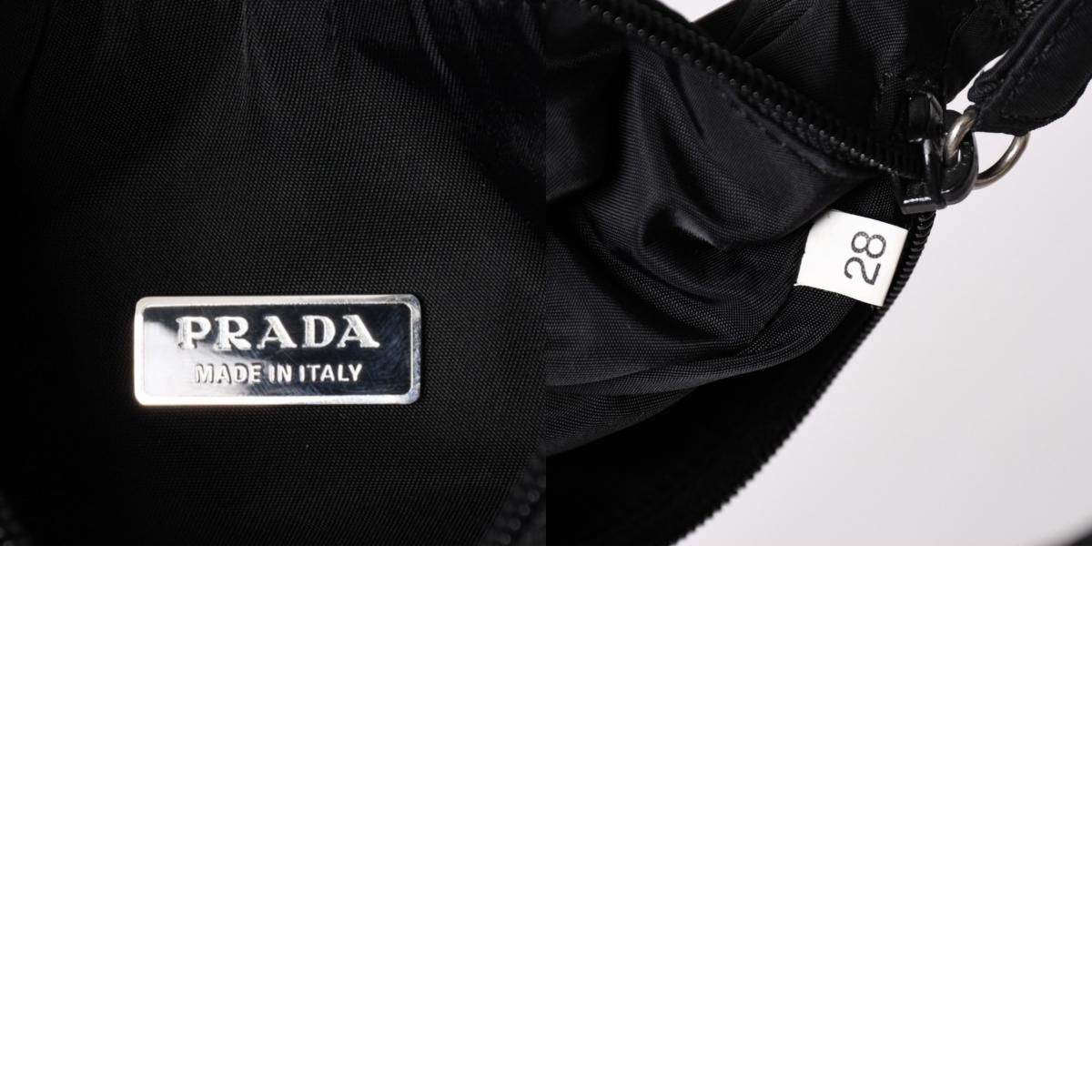 極美品 PRADA プラダ ホーボー ハンドバッグ MV515 トライアングルロゴ