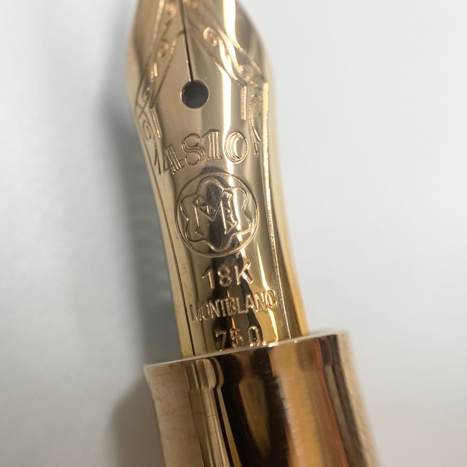 MONTBLANC モンブラン 万年筆 ペン先18K 750 マイスターシュテュック 