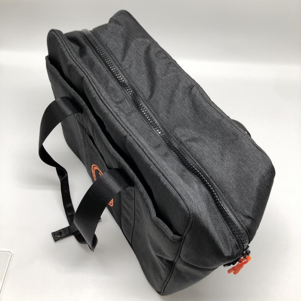 美品】パーリーゲイツ 2WAYロッカーバッグ 黒×オレンジ 複数