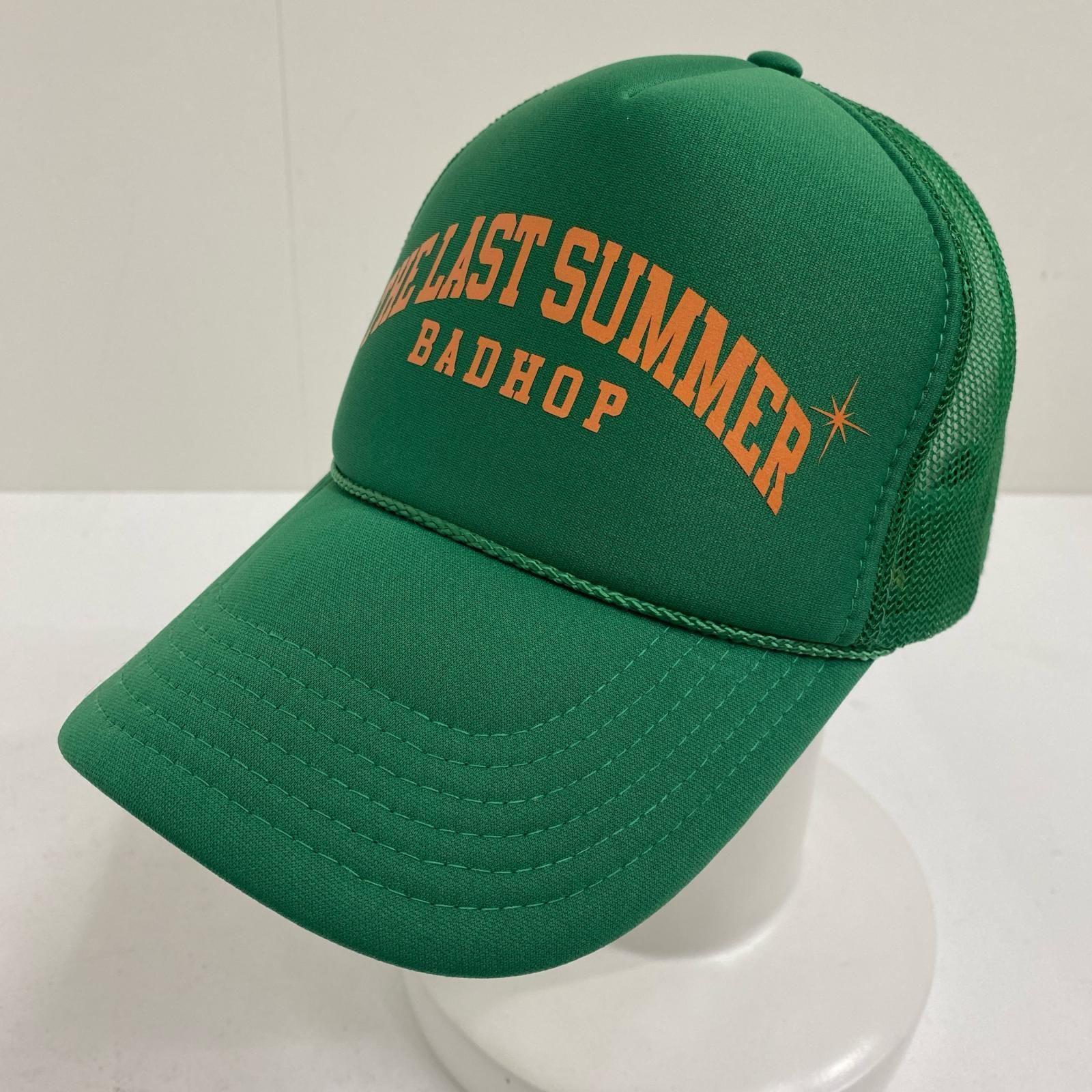 加古川店】 中古 キャップ BAD HOP:THE LAST SUMMER グリーン 【118
