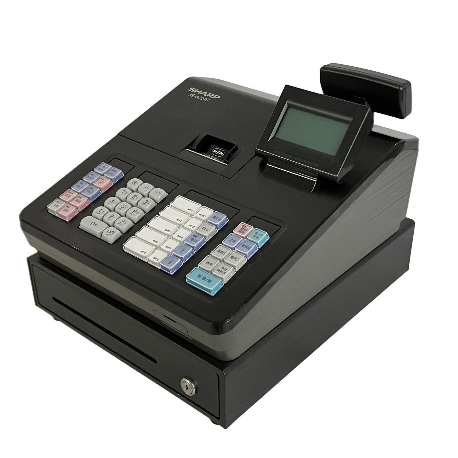 電子レジスター SHARP シャープ　XE-A207B SHARP XE-A207B 電子レジスタ― ドロア シャープ 中古 Y11231910 - メルカリ
