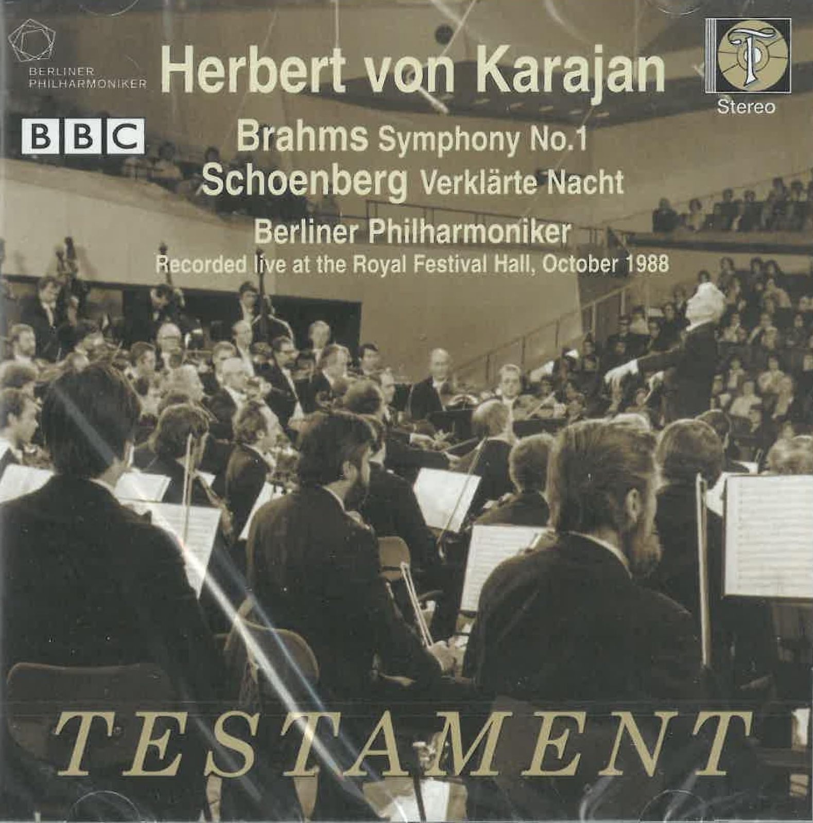 【CD】SINFONIE 1/VERKLAERTE NAC