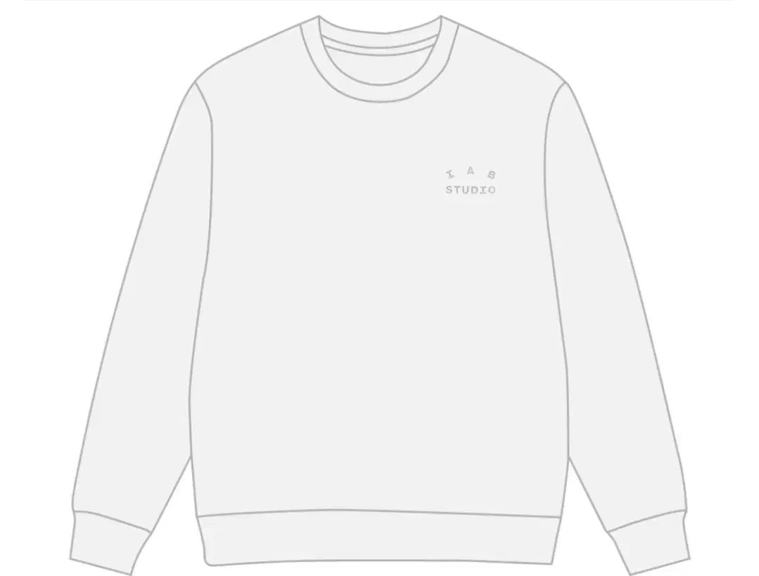 IAB Studio アイエプスタジオ ロングスリーブ 白 - 26SS 新品 XL