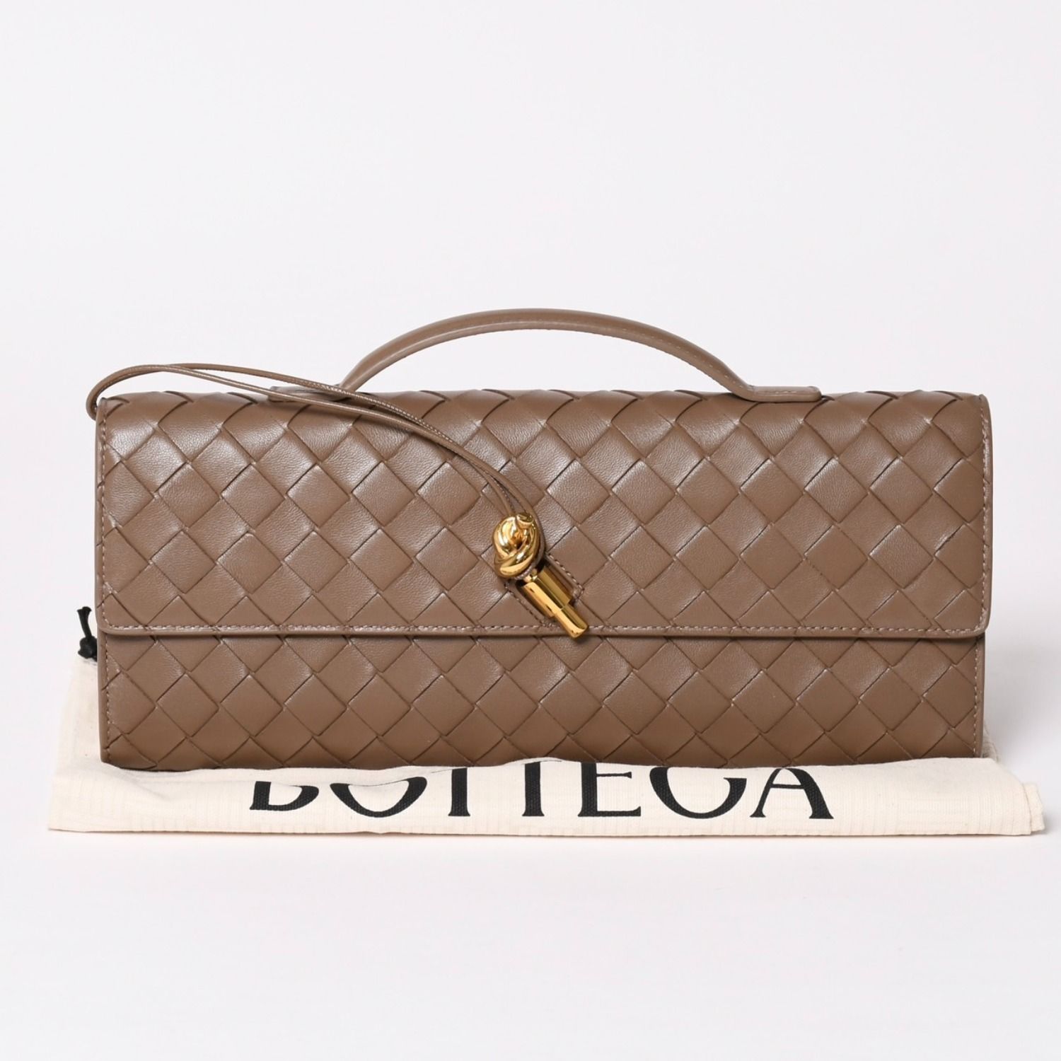 新品未使用 BOTTEGA VENETA ボッテガヴェネタ アンディアーモ クラッチ 