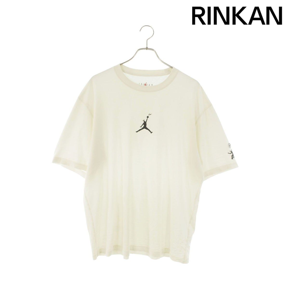 ナイキ ×フラグメントデザイン fragment design MJ UNI FRAG TEE IM6556-110 ×UNIONロゴプリントTシャツ メンズ M