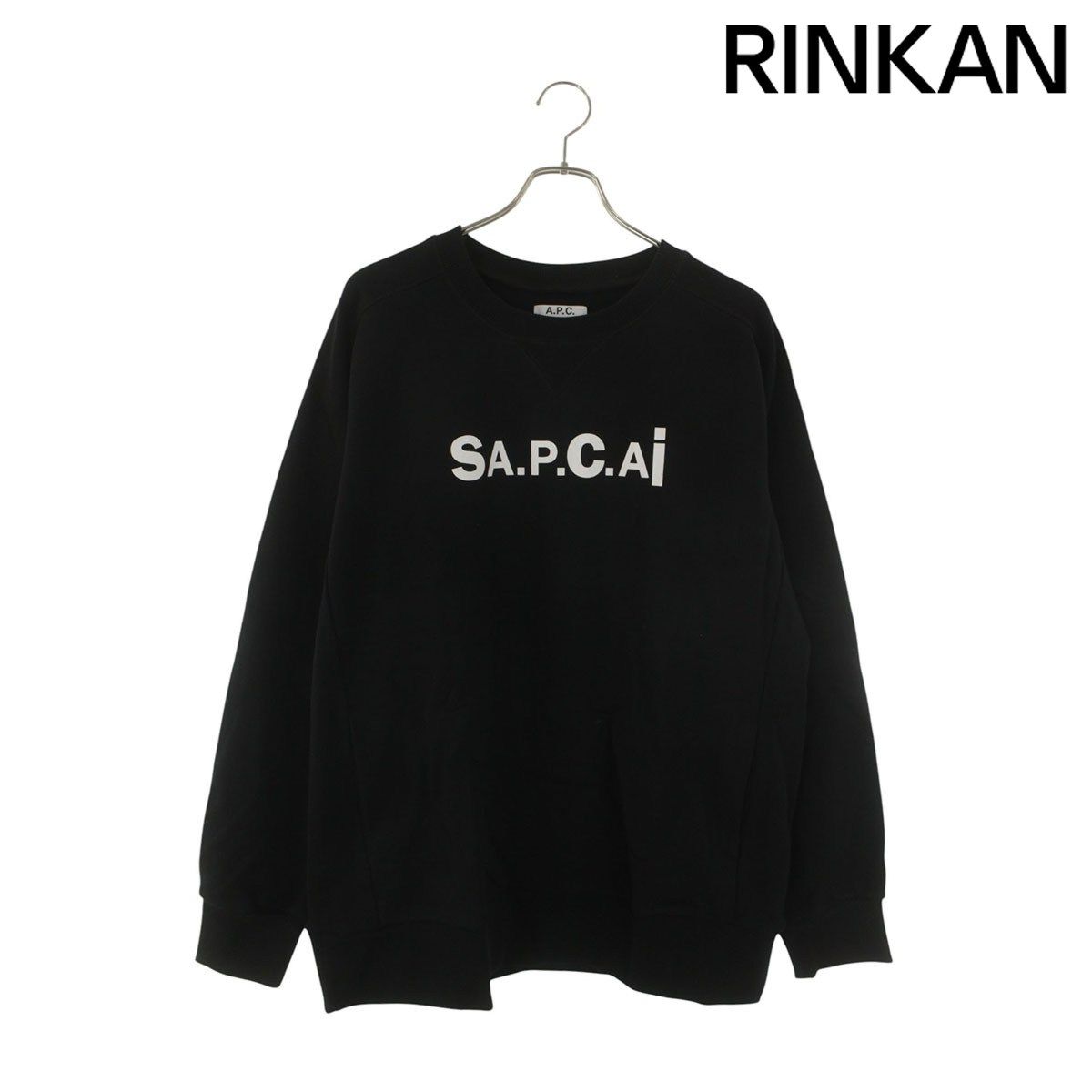 サカイ ×アーペーセー A.P.C. 21SS 21E2-COEON-M27656 ロゴクルー