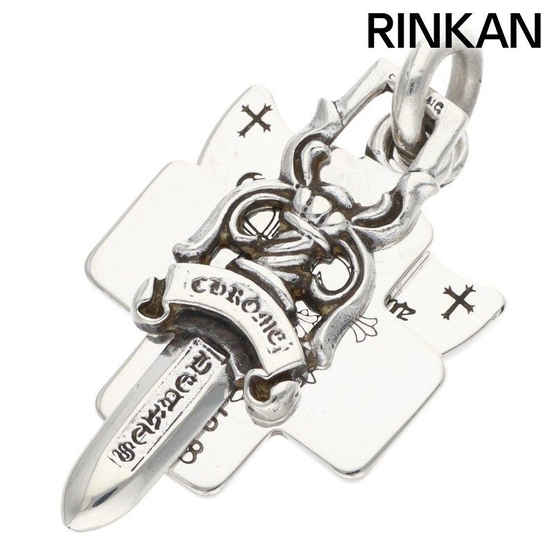 クロムハーツ 3TRINKETS/スリートリンケッツペンダント シルバーネックレストップ メンズ 102,605円