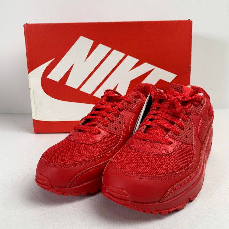 【中古美品】 NIKE ナイキ CZ7918-600 AIR MAX 90 エアマックス90 UNIVERSITY RED スニーカー 黒タグ 箱付属 【160-260525-ny-10-fuz】 8,954円