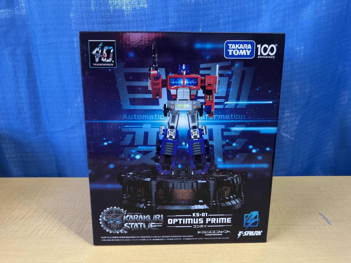 タカラトミー コンボイ トランスフォーマー カラクリ・スタチュー T-SPARK トランスフォーマー