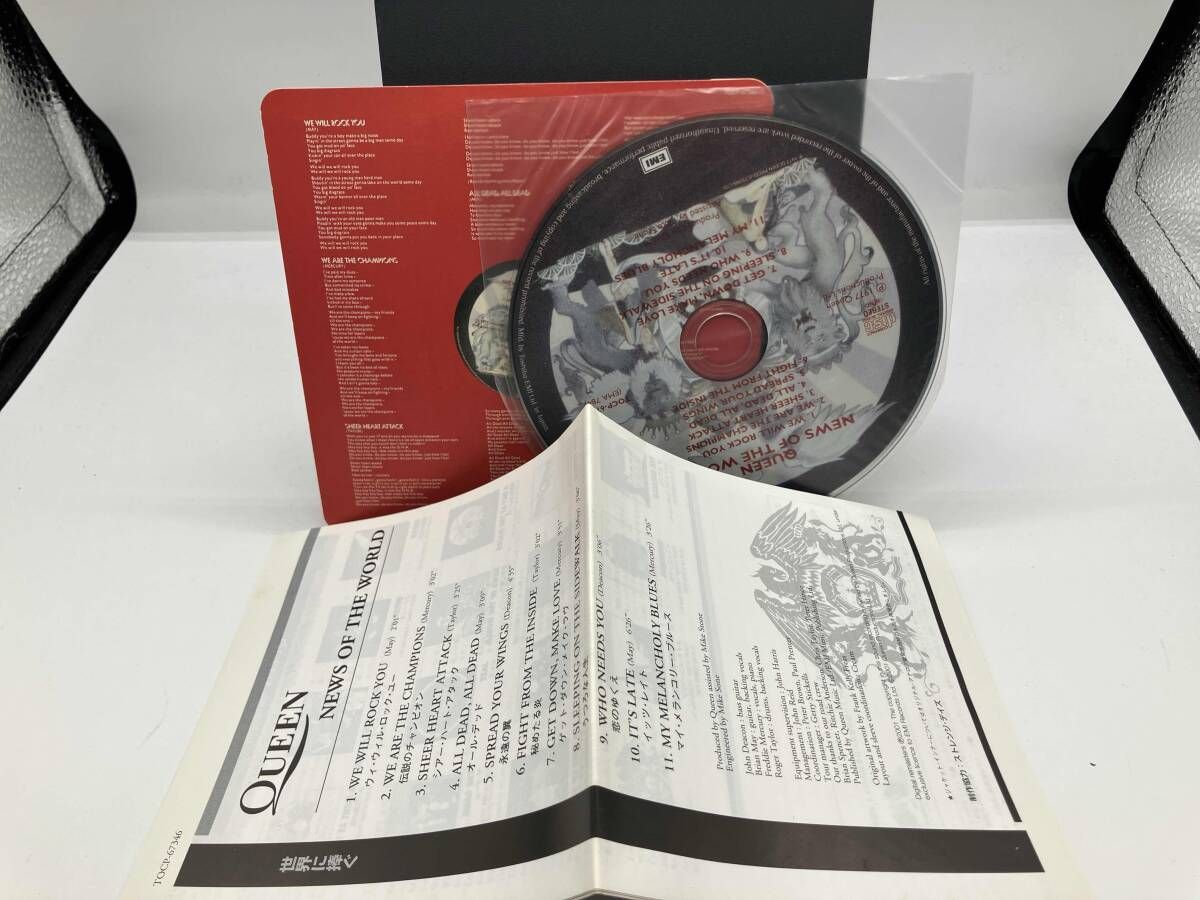 クイーン CD 世界に捧ぐ（ジャケットヤケ） - メルカリ