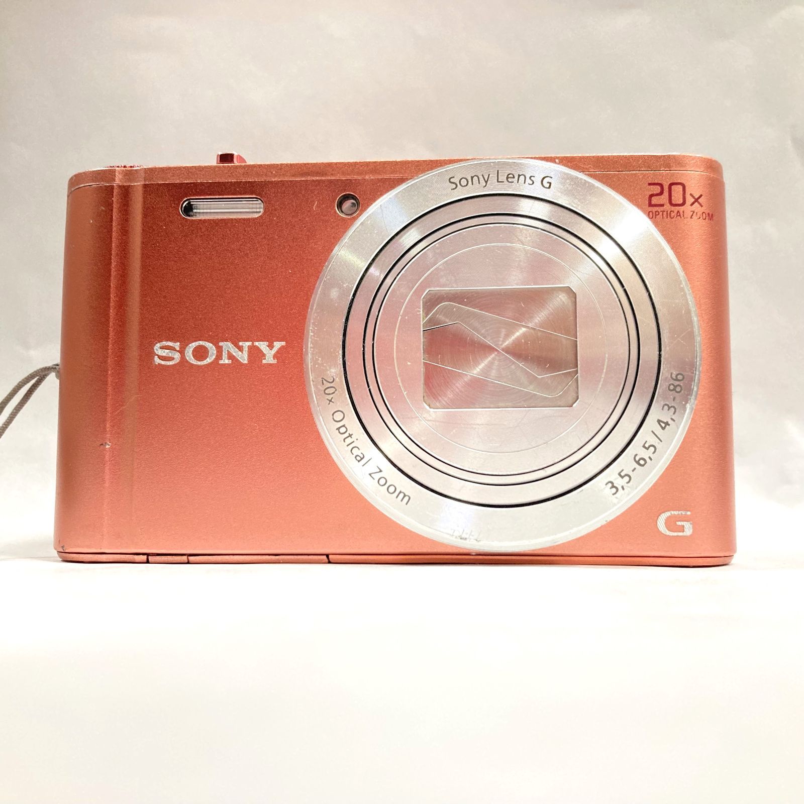 ★SONY ソニー コンパクトデジタルカメラ Cyber-shot WX350 ピンク センサーごみあり　動作確認済 現状品 ★007910
