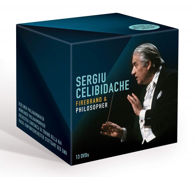 【中古】セルジュ・チェリビダッケ DVDボックス&ブック (Sergiu Celibidache / Firebrand & Philosopher ?13 DVD BOX and Book) [13DVD] [Impo