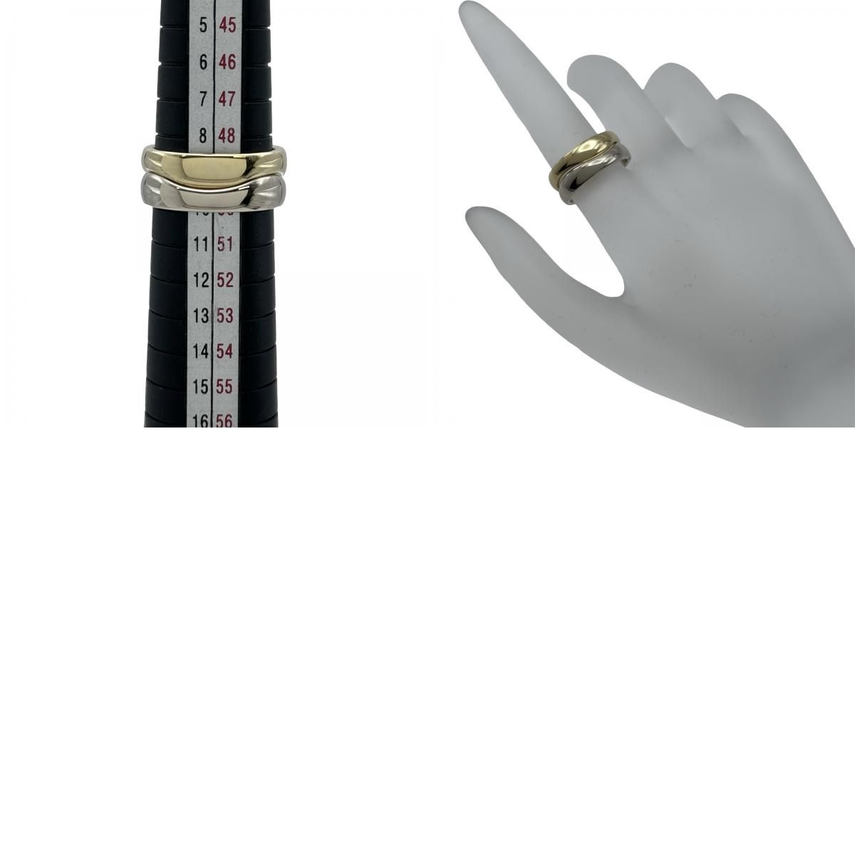 カルティエ Cartier ラブミーリング ゴールド/ホワイトゴールド 750 
