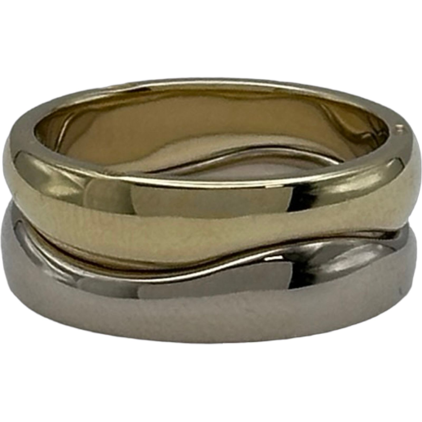 カルティエ Cartier ラブミーリング ゴールド/ホワイトゴールド 750 