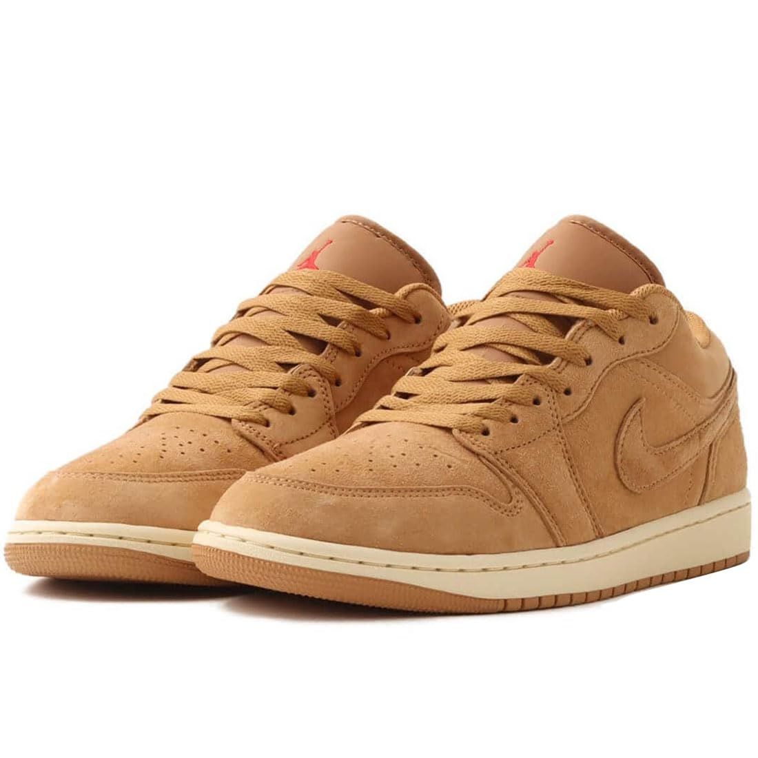 [ナイキ] エア ジョーダン 1 ロー SE AIR JORDAN 1 LOW SE フラックス/バーシティレッド/モスリン/フラックス HV4089-200 27.5cm [27.5 cm]