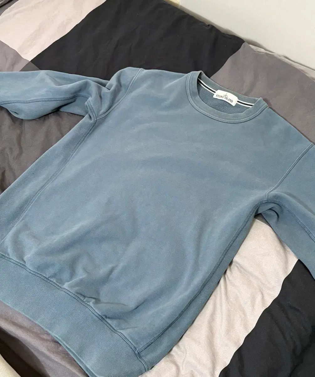 正規品) STONE ISLAND ストーンアイランド スウェット XL ブルー カラー