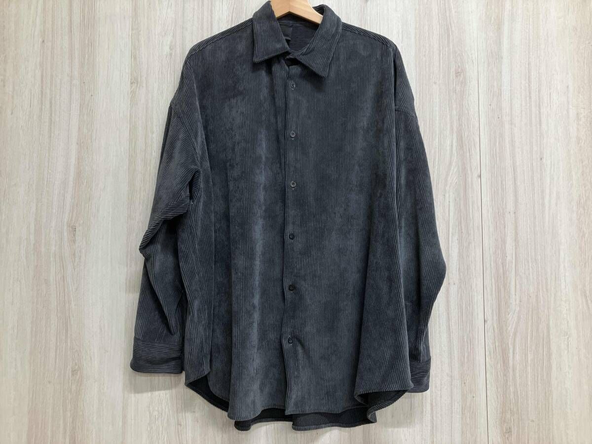 N.Hoolywood エヌハリウッド 長袖シャツ コーデュロイ オーバーサイズ 