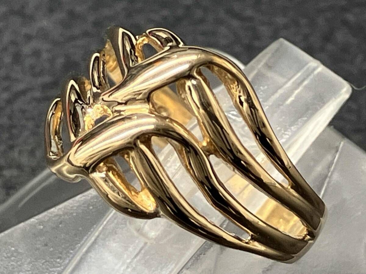 K18 イエローゴールド ＃10 総重量2.7g 指輪 リング アクセサリー