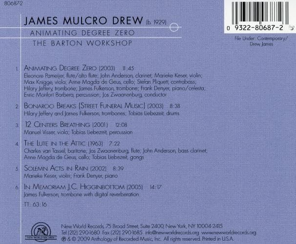 【CD】JAMES MULCRO DREW 11,807円