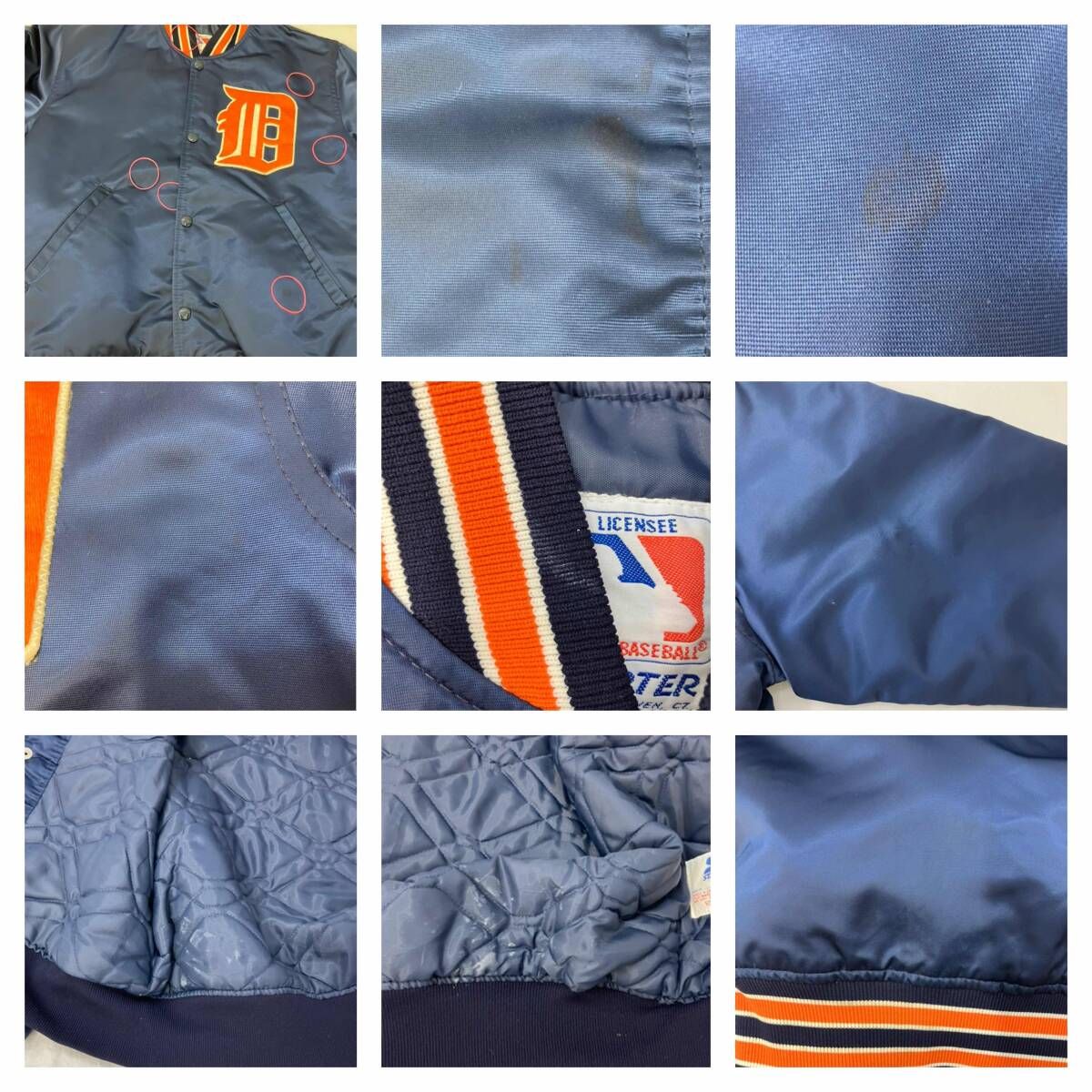 STARTER MLB Detroit Tigers スターター デトロイト タイガース