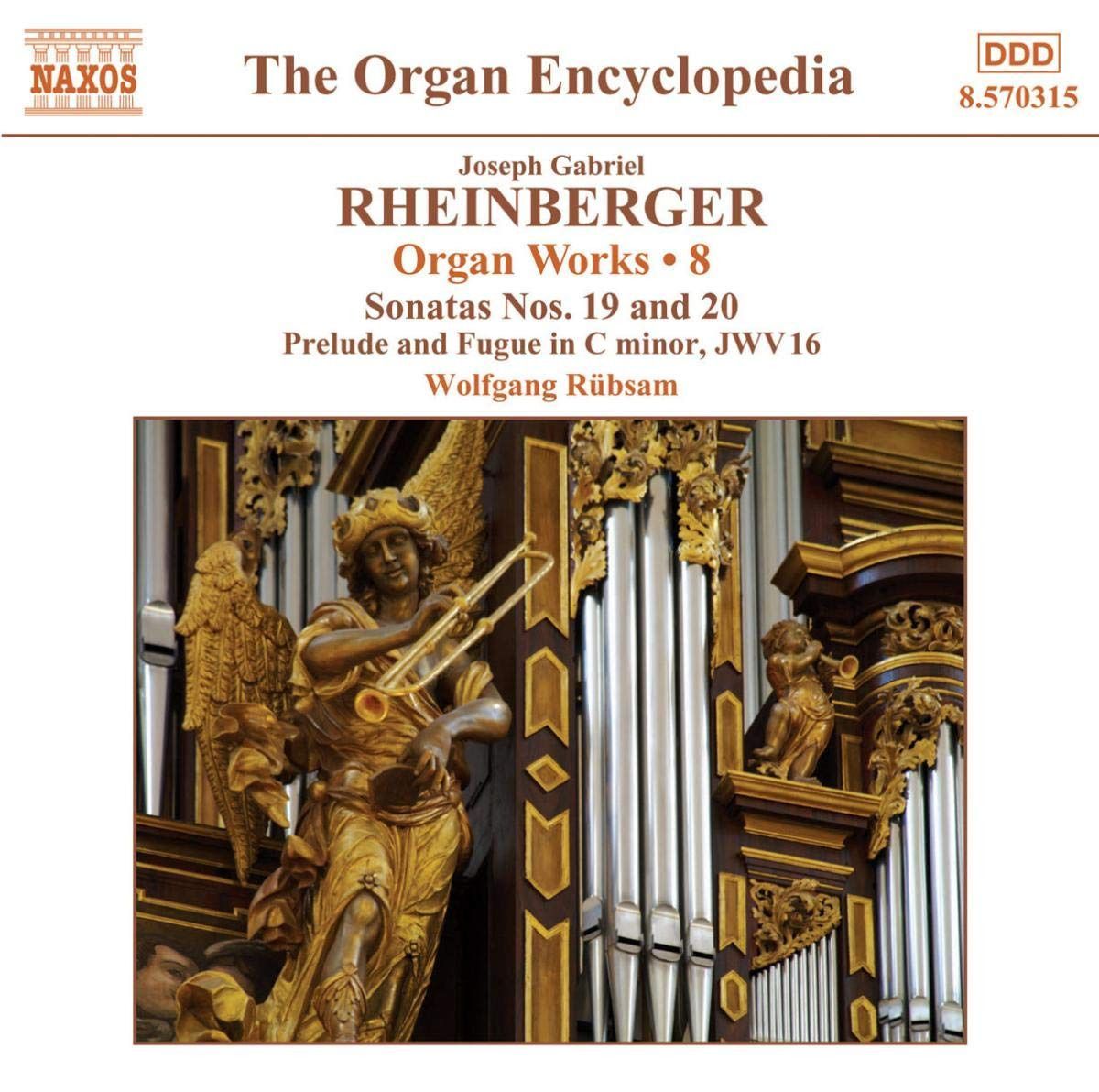 【CD】Rheinberger: Organ Works 8