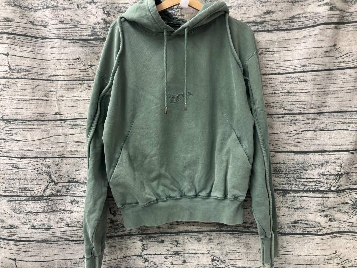 JACQUEMUS パーカー Camarge Hoodie オリーブ XSサイズ