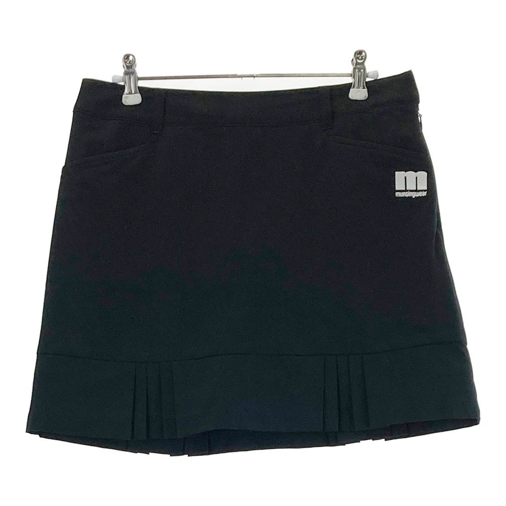 サイズ：11 MUNSING WEAR マンシングウェア インナー付スカート ブラック系 [240101699442] ゴルフウェア レディース ストスト