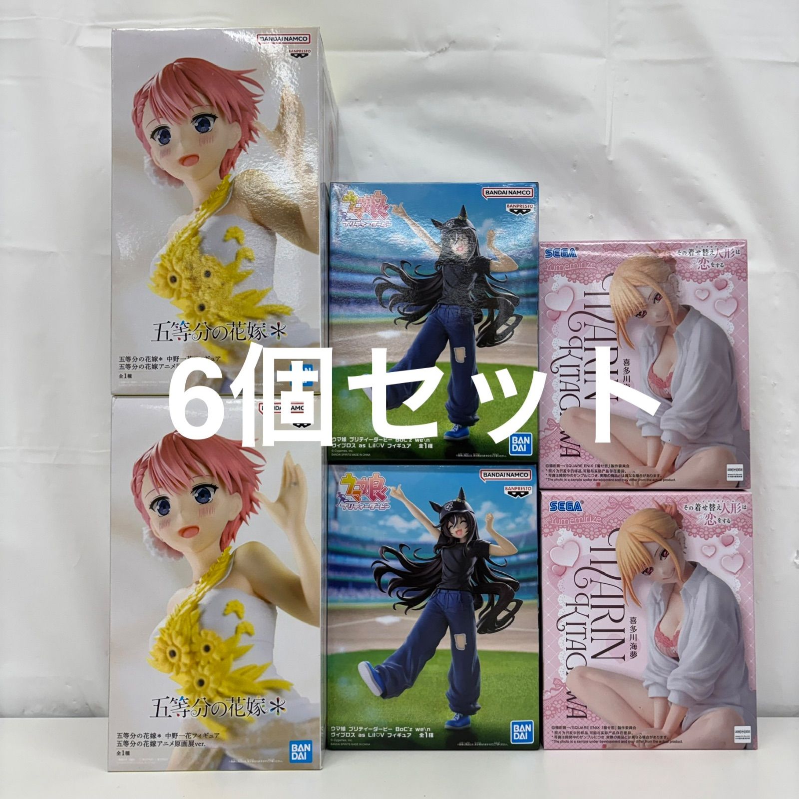 未開封 美少女フィギュア まとめ売り 6個セット LF5B53 f107 - メルカリ