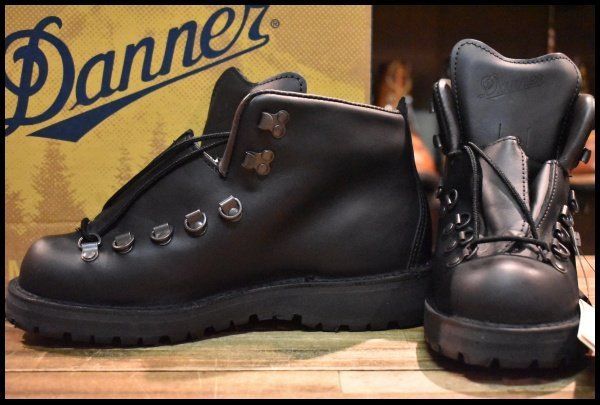 7EE 箱付 未使用 白タグ】Danner ダナー マウンテンライトブラック