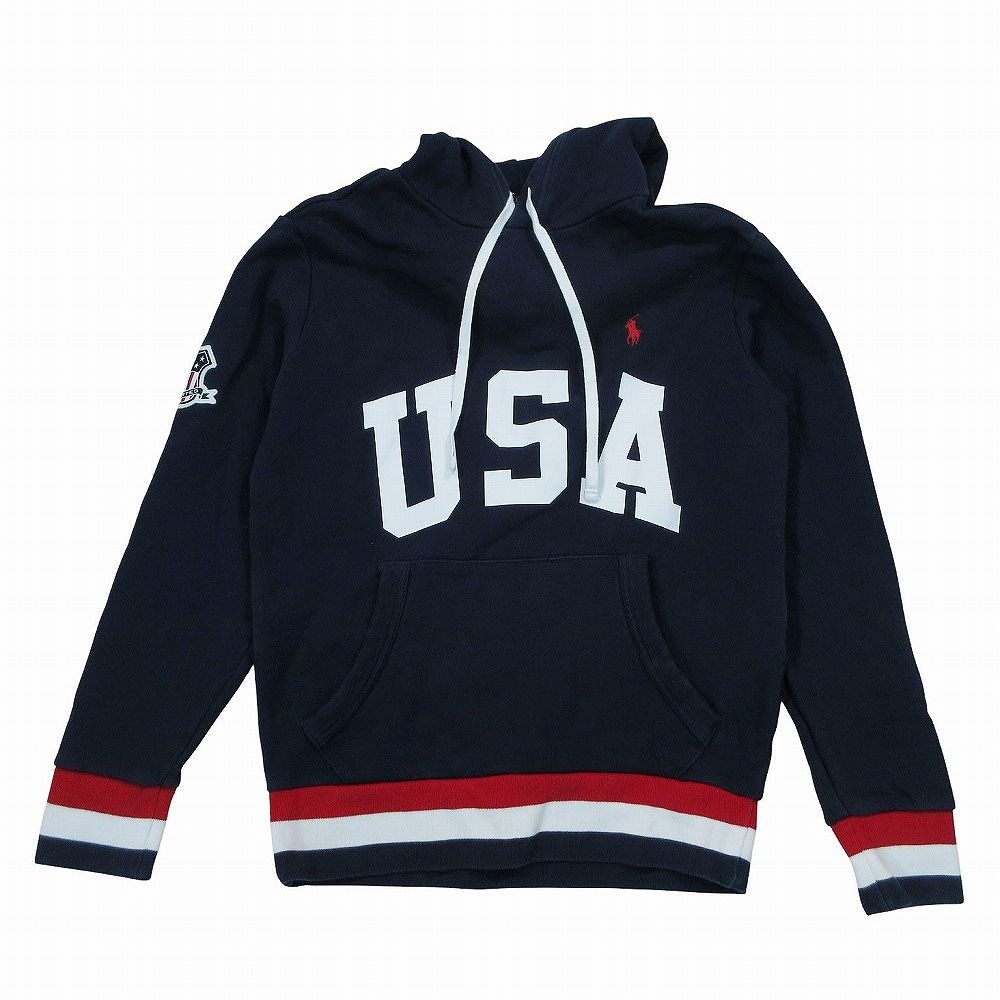 POLO RALPH LAUREN ポロラルフローレン USAロゴプリント ポニーロゴ刺 
