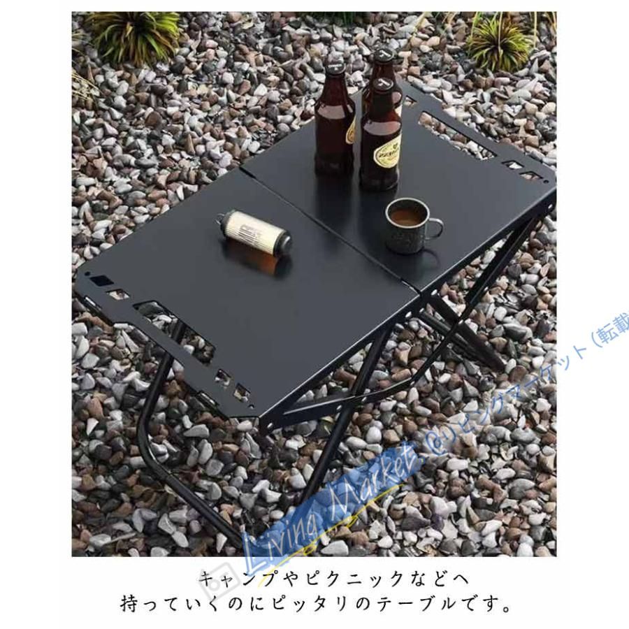 新品未使用】 折りたたみテーブル 折りたたみ キャンプ 机 アウトドア 