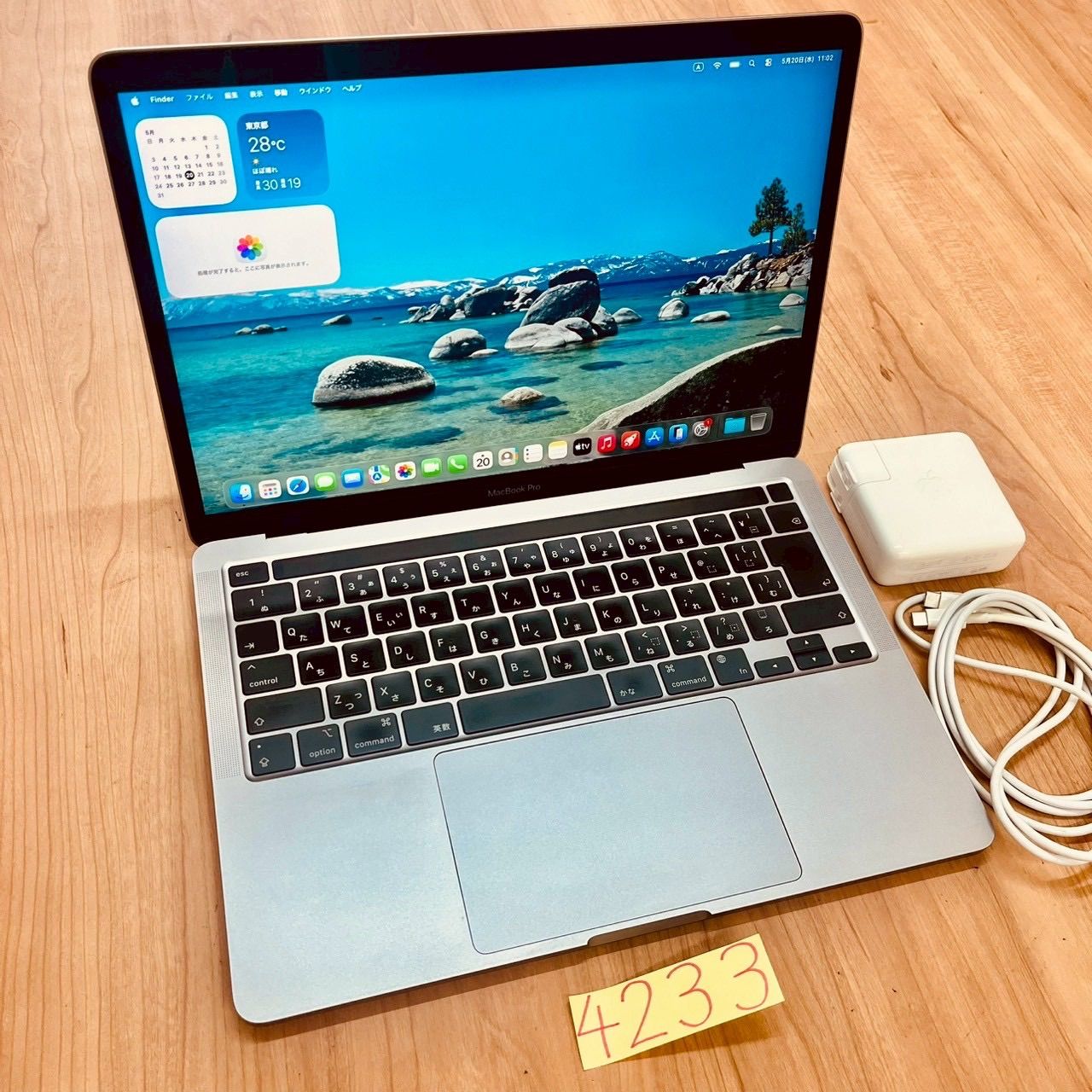 動作確認済み】 MacBook pro 13インチ 2020 Apple M1 16GB 1TB 動画 