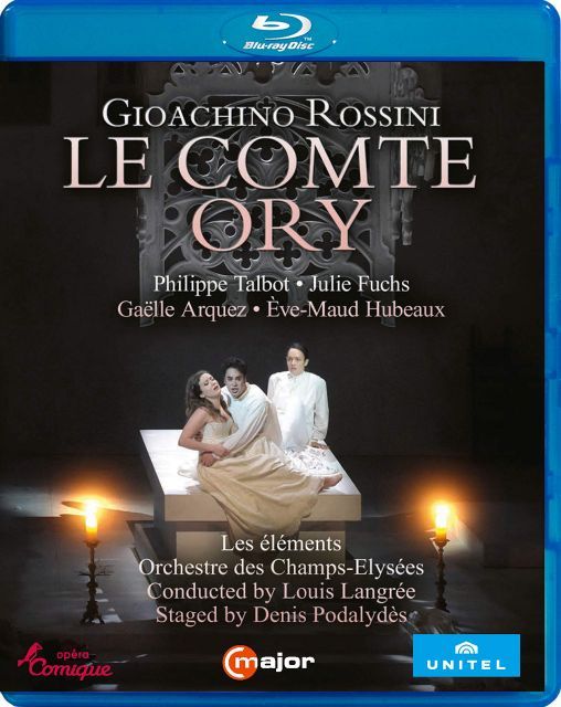 【中古】ロッシーニ : 歌劇≪オリー伯爵≫ / ルイ・ラングレ | ドゥニ・ポダリデス (Rossini: Le Comte Ory / Louis Langree) [Blu-ray] [Import] [日本語帯・解