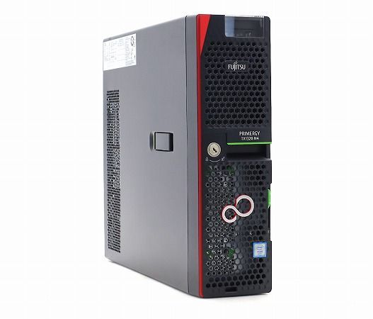 富士通 PRIMERGY TX1320 M4 Xeon E-2224 3.4GHz(4スレッドCPUx1基) 16GB 1TBx2台(SATA2.5インチ/RAID1構成) PRAID EP420i 中古