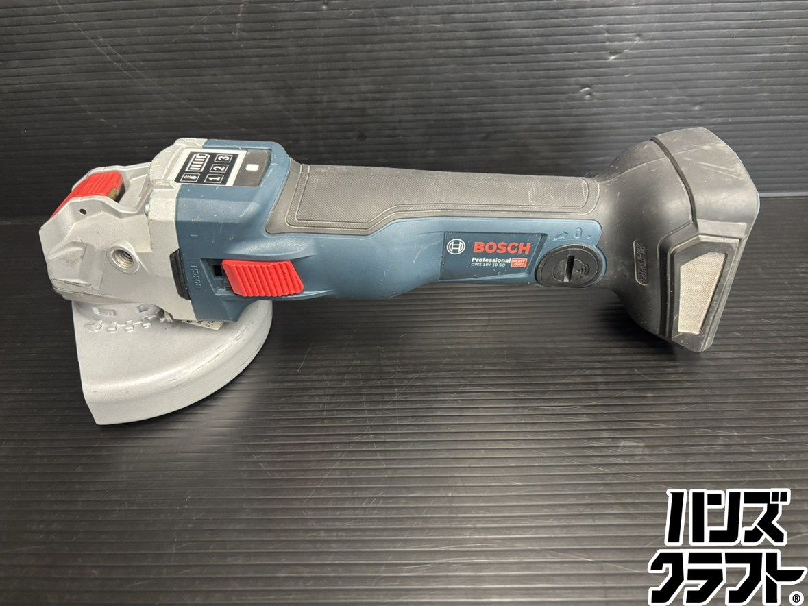 ♭【ジャンク品】BOSCH　ボッシュ　GWX18V-10SC　ディスクグラインダー　動作未確認【熊本けやき通り店】【中古】
