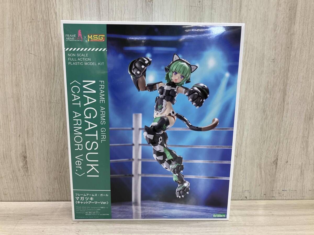 プラモデル コトブキヤ マガツキ キャットアーマーVer. フレームアームズ・ガール
