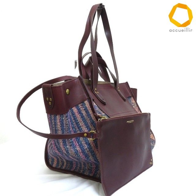 ab ジェロームドレイフュス JEROME DREYFUSS レオン LEON トートバッグ 