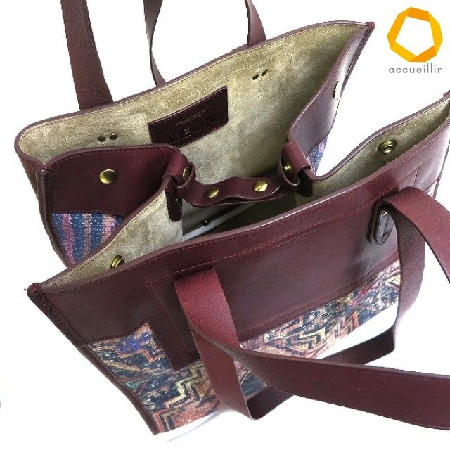 ab ジェロームドレイフュス JEROME DREYFUSS レオン LEON トートバッグ 