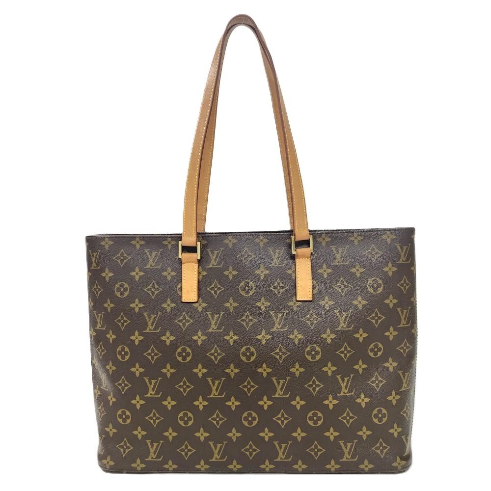 ルイヴィトン LOUIS VUITTON ルコ トートバッグ モノグラム キャンバス M51155 ブラウン LM0021 レディース【中古】